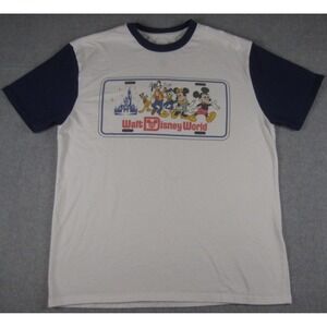 Walt Disney World Shirt Mens M Mickey Mouse License Plate‎ Vault Collection 50th